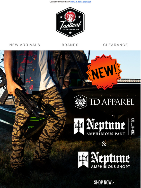 Tactical Distributors The All New Neptune Amphibious Pant SLIM