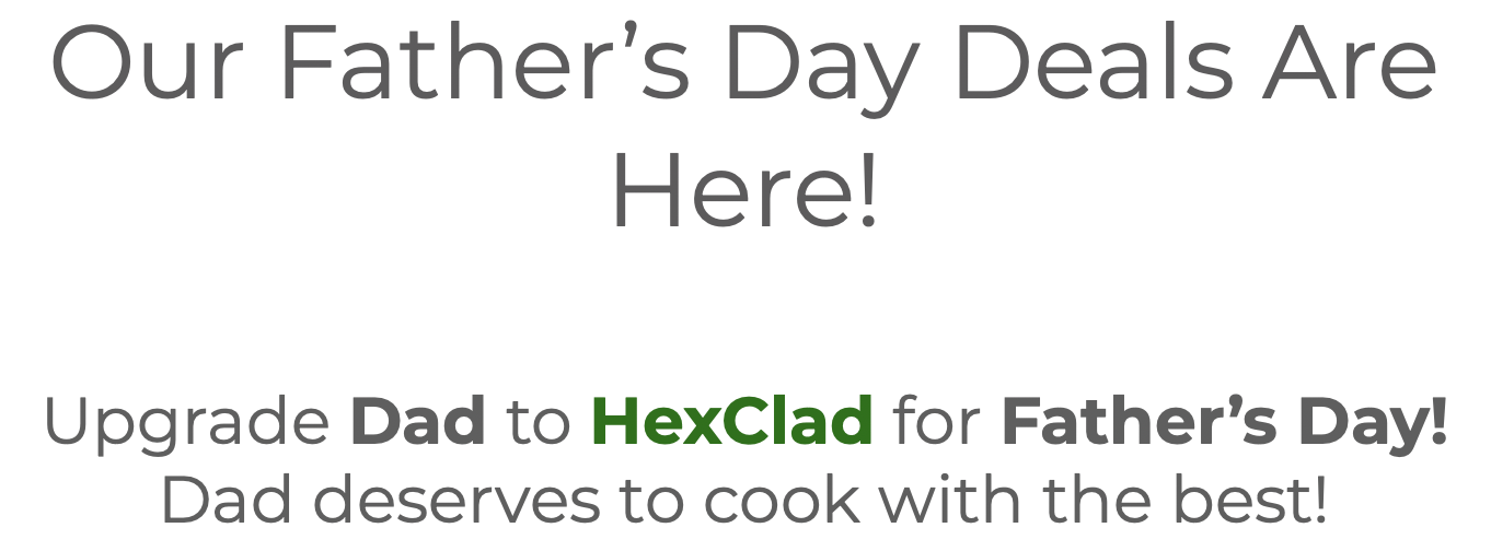 Father's Day Gift of the Day : Hexclad