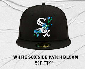 mlb side patch bloom fitted hats