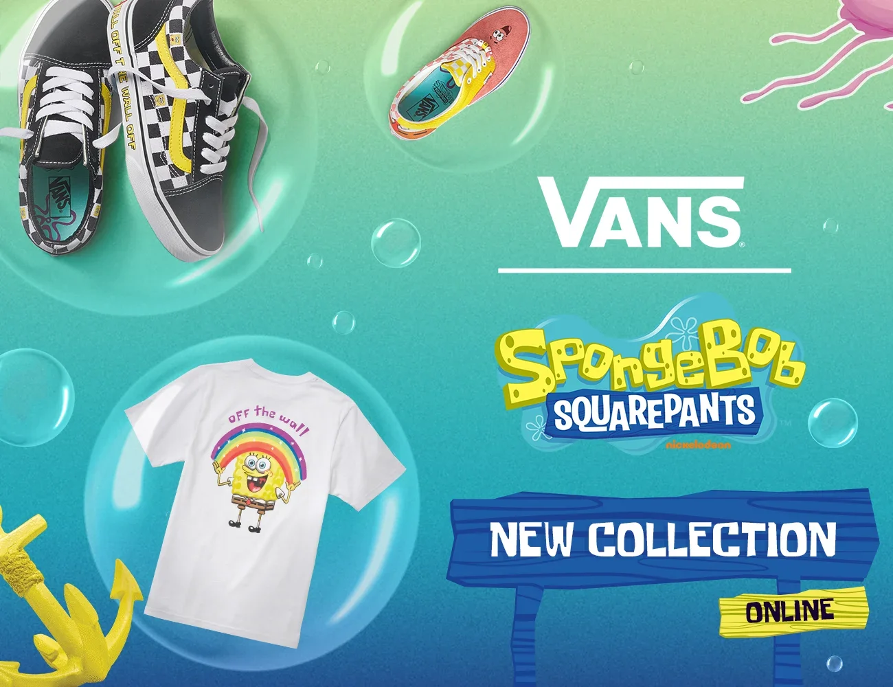 Impericon.com: NEW: Vans x Spongebob collection Milled