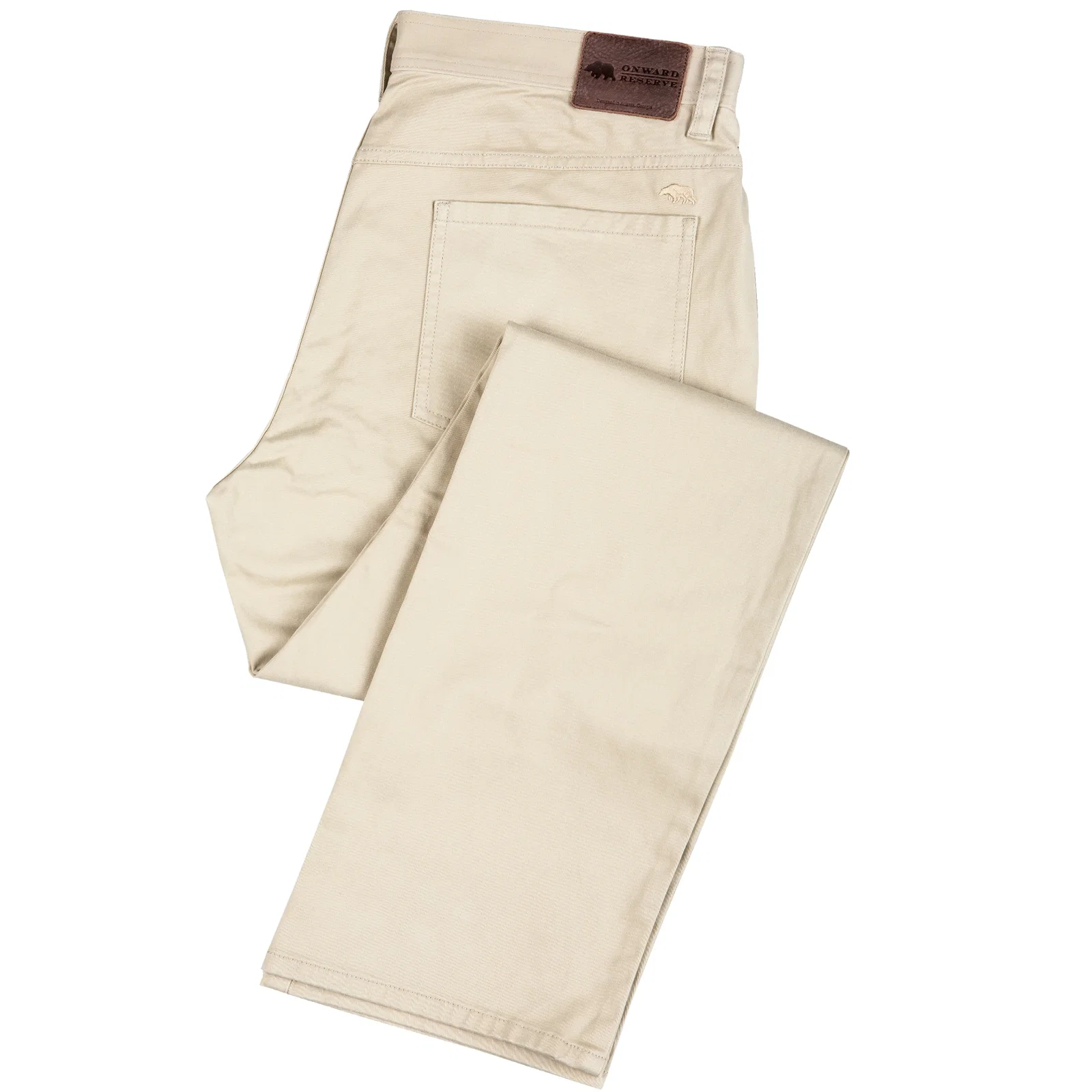 Five Pocket Stretch Pant Tan