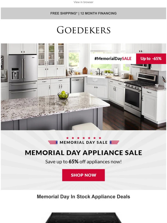 Final Weekend for Memorial Day Sales & Deals!