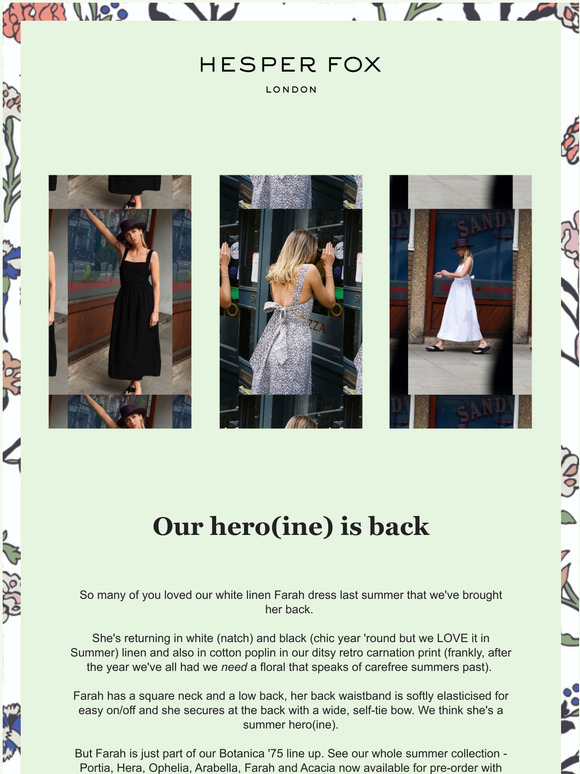 She's back... Sunshine-Ready Style