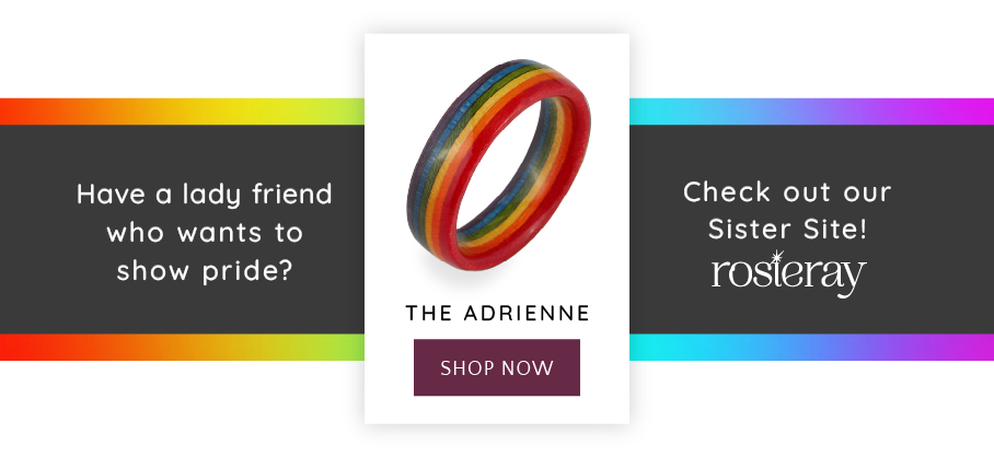 Check Out Pride Rings On Our Sister Site RosieRay