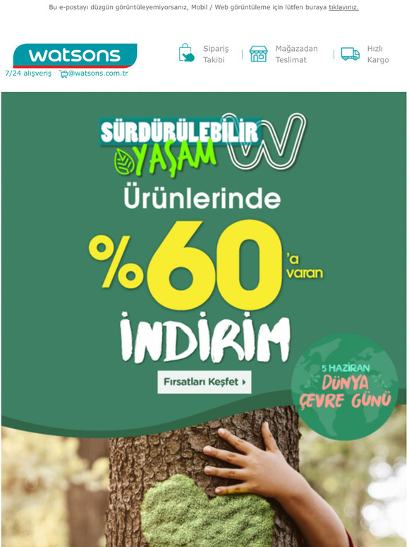 Dnya evre Gnn Srdrlebilir Yaamla Kutla!