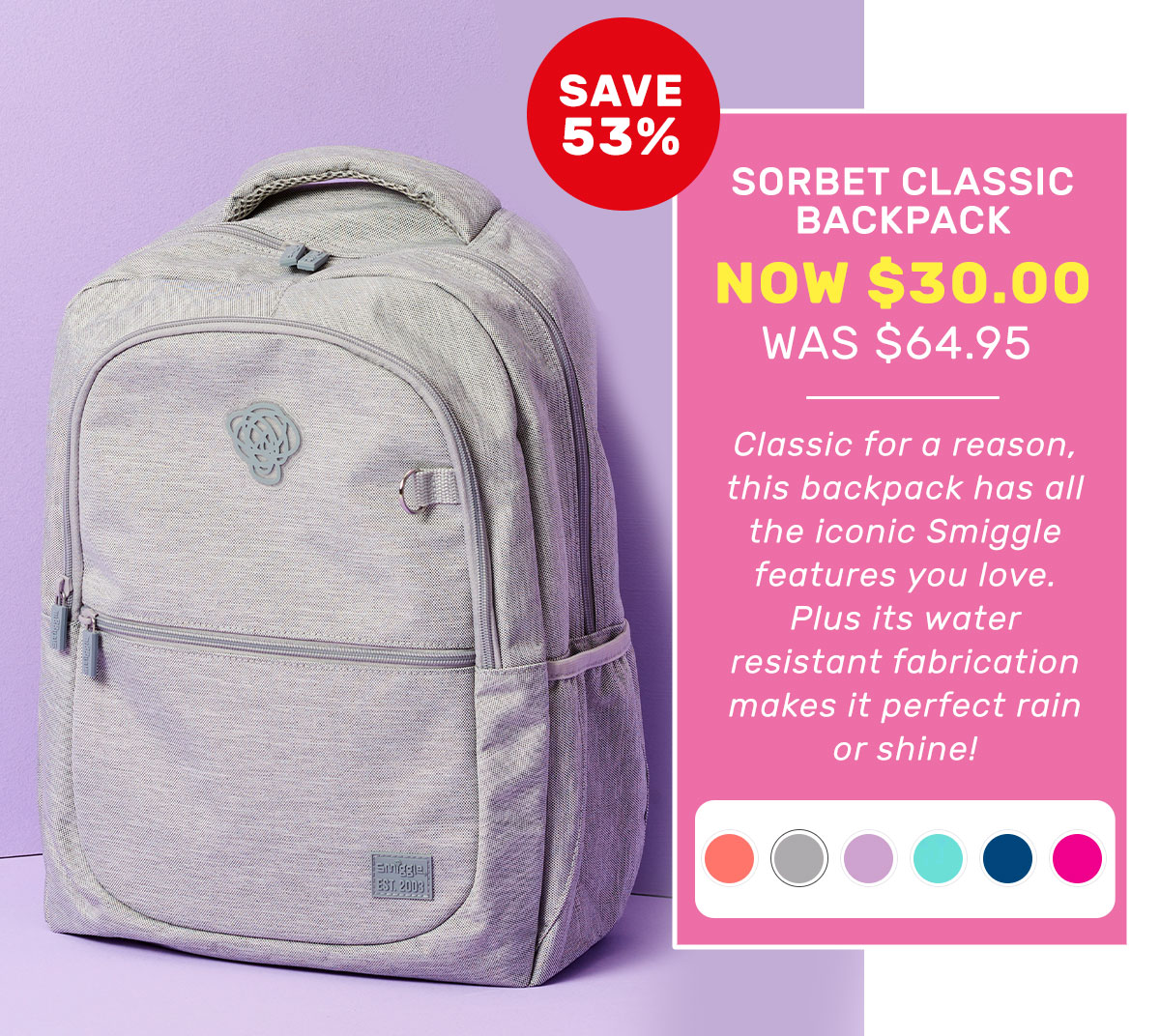 Smiggle Your weekend is sorted with 3050 off selected product Milled