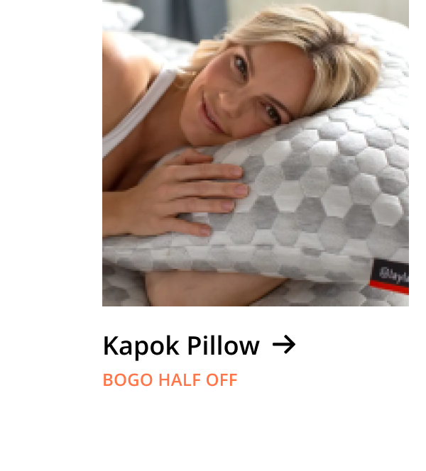 Kapok Pillow - BOGO Half Off!