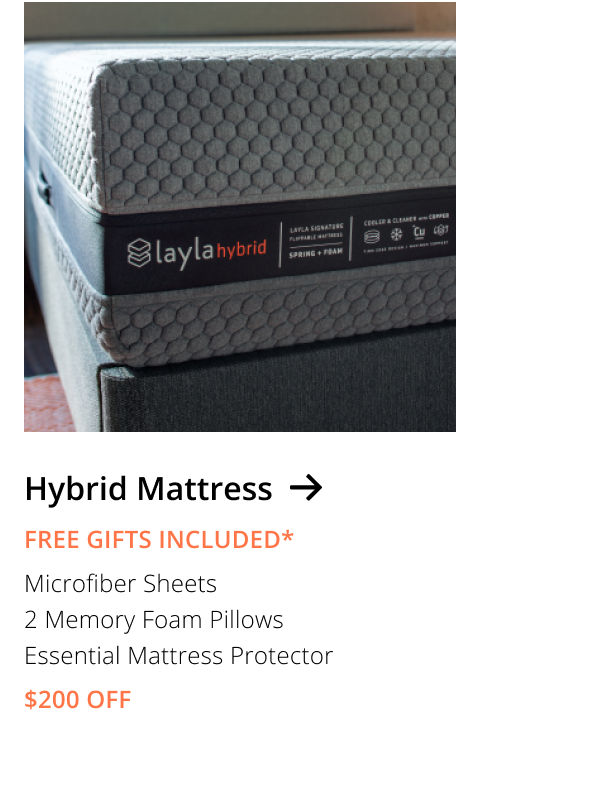 Hybrid Mattress - FREE GIFTS INCLUDED!