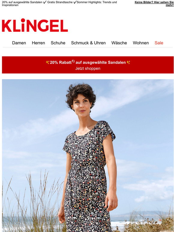 Versandhaus Klingel De Nur Noch Fr Kurze Zeit 20 Auf Sandalen Milled 