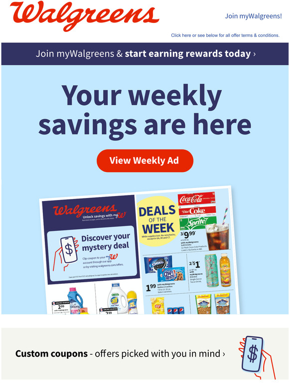 The message you've been waiting for - here's a roundup of this week's OFFERS