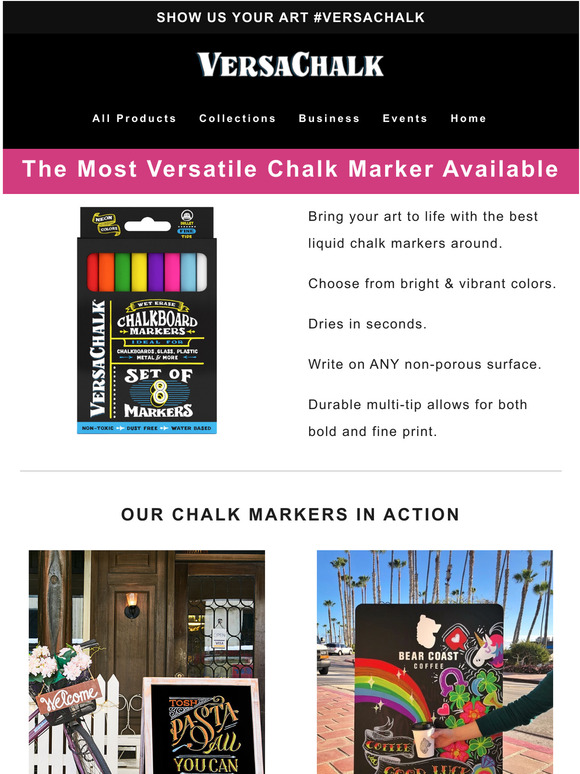 The Most Versatile Chalk Marker Ever!