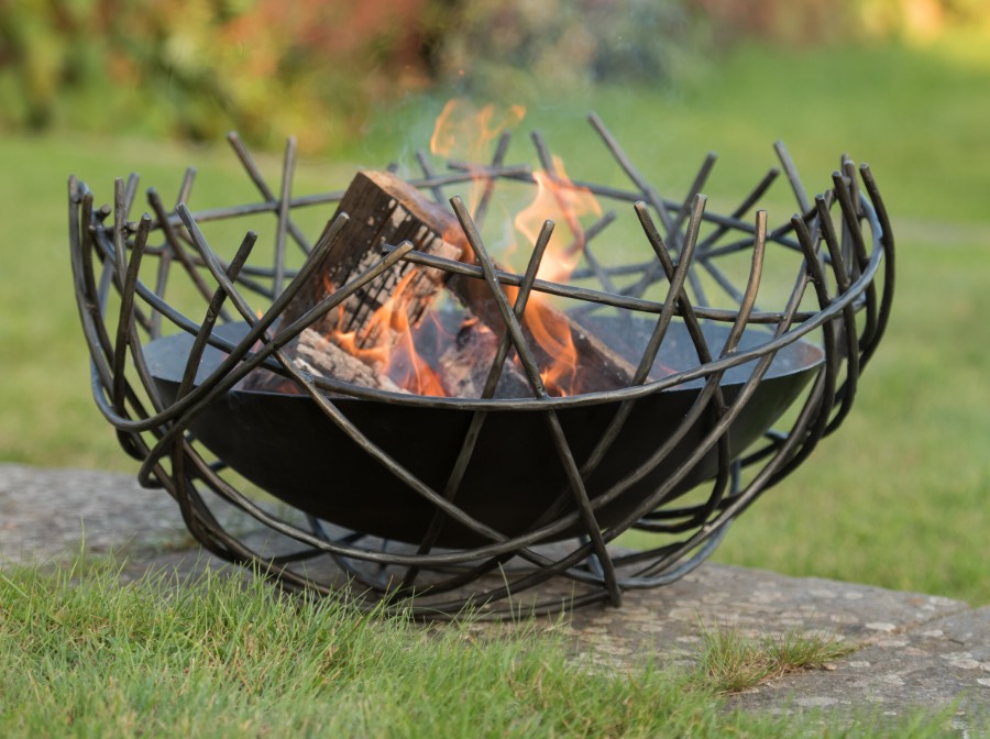 Buy Cast iron disc fire pit - small: Delivery by Crocus