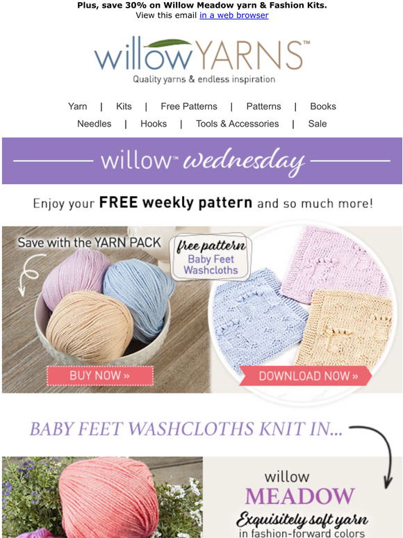 Willow Yarns Meadow Color Yarn Pack