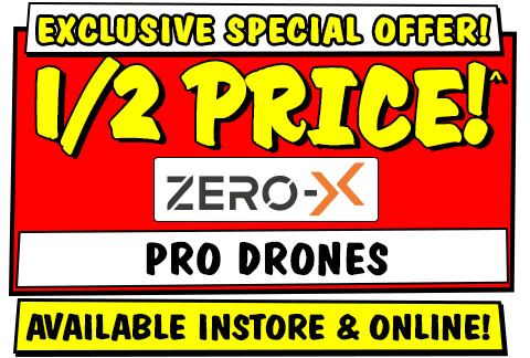 Jbhifi Com Au Exclusive 1 Day Only Coupon 1 2 Price Zero X Pro Drones Milled