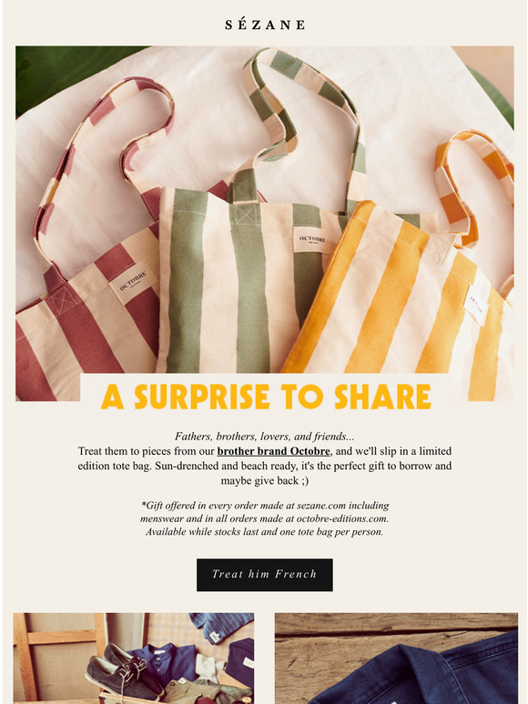 Sezane Email Newsletters Shop Sales, Discounts, and Coupon Codes