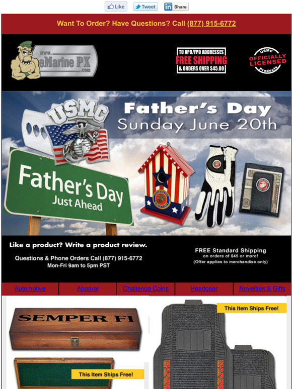 Father's Day Just Ahead