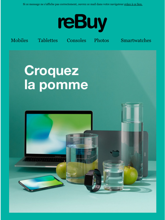 Jusqu -60% sur les appareils Apple !