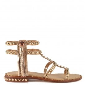 POWER Sandals Rose Gold Leather