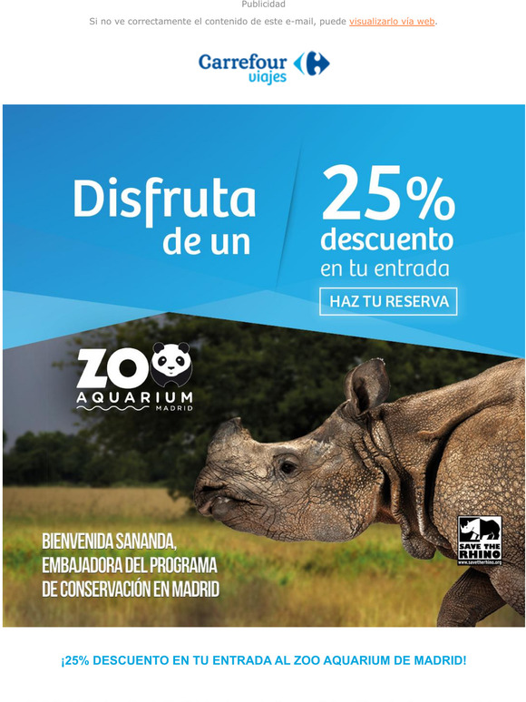 descuento safari madrid groupon