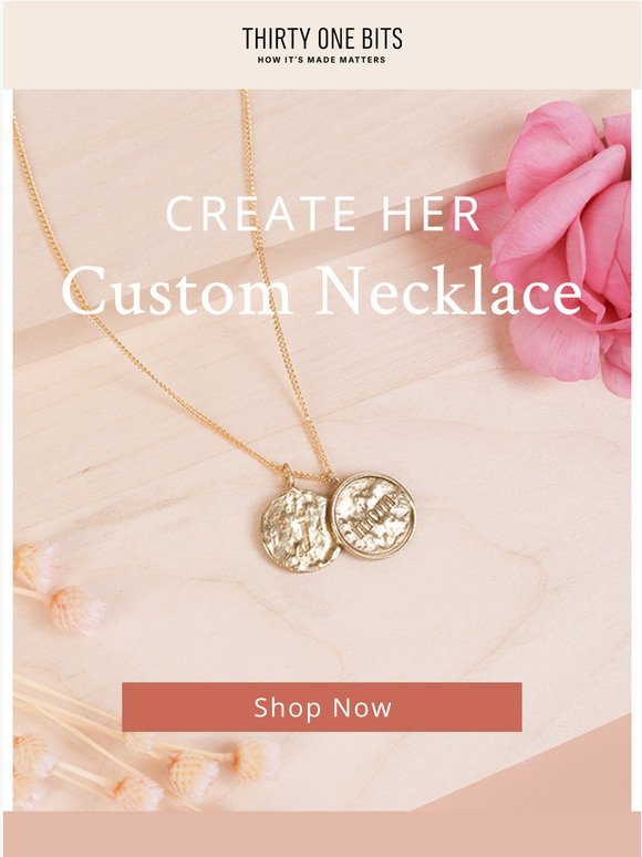 Create a custom necklace.