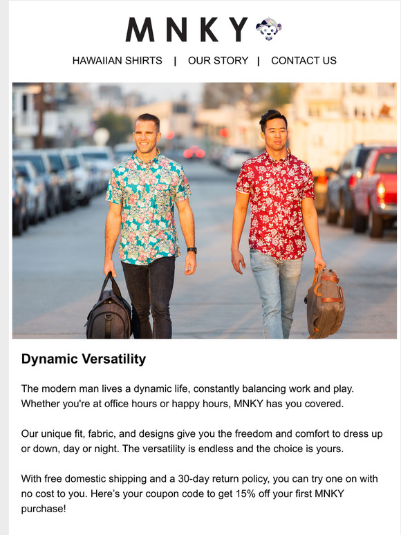Versatility for the Modern Man