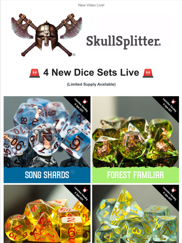 Giff 5e — SkullSplitter Dice