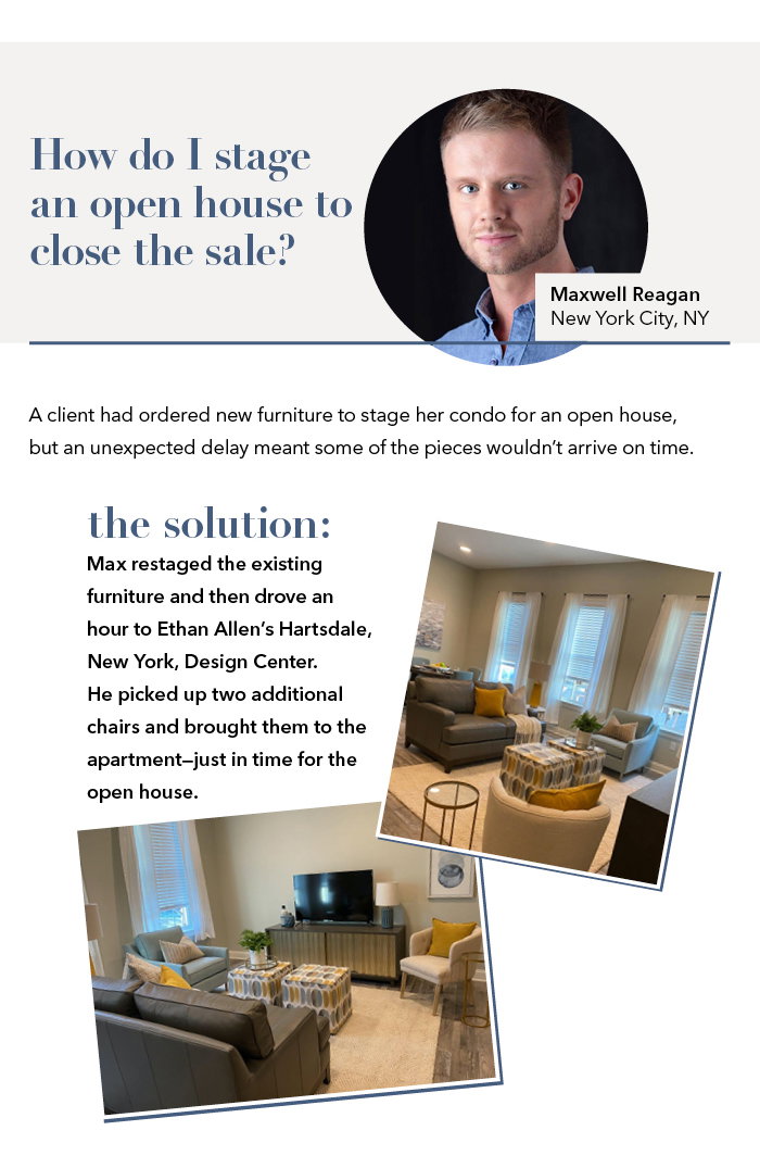 How do I stage an open house that closes the sale?