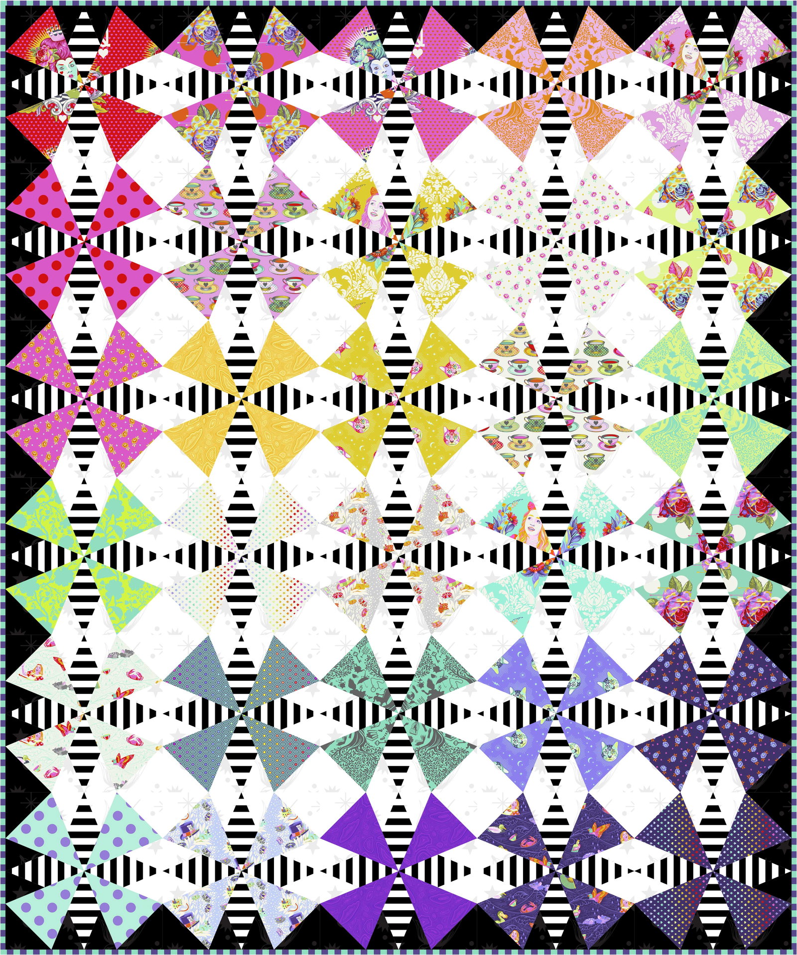 The Hatter Quilt Free Pattern