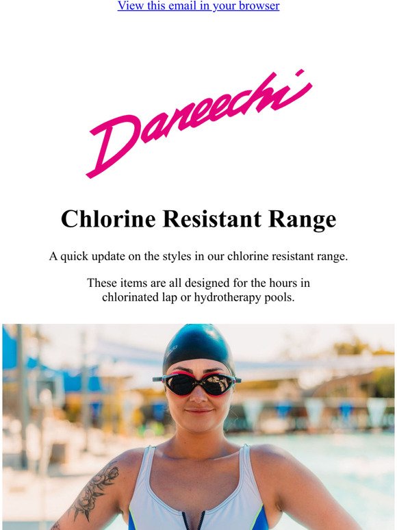 Chlorine resistant range