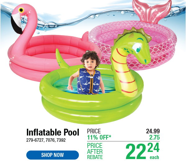 menards inflatable pool