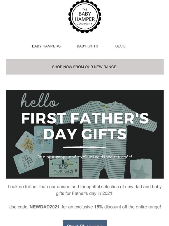 Exclusive Discount Code & New Gifts for Father's Day 2021