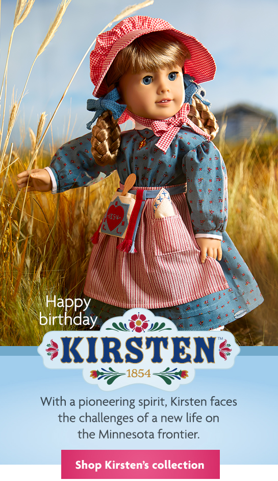 American girl on sale kirsten collection