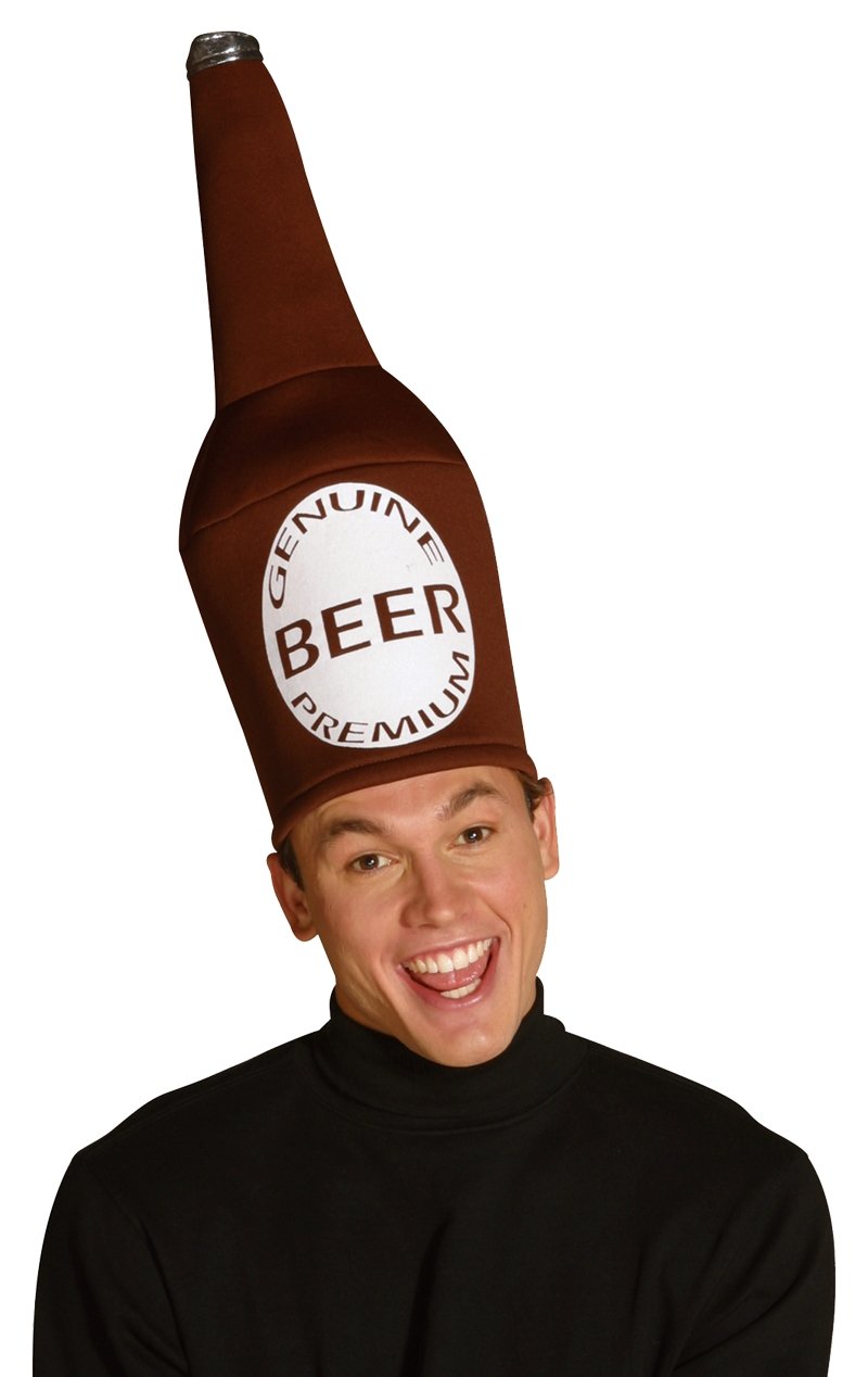 Brown Beer Hat Accessory