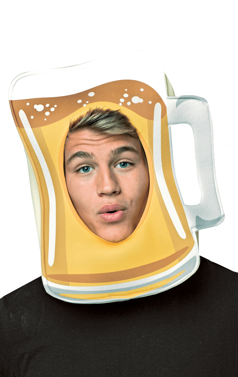 Beer Mug Headpiece Costume