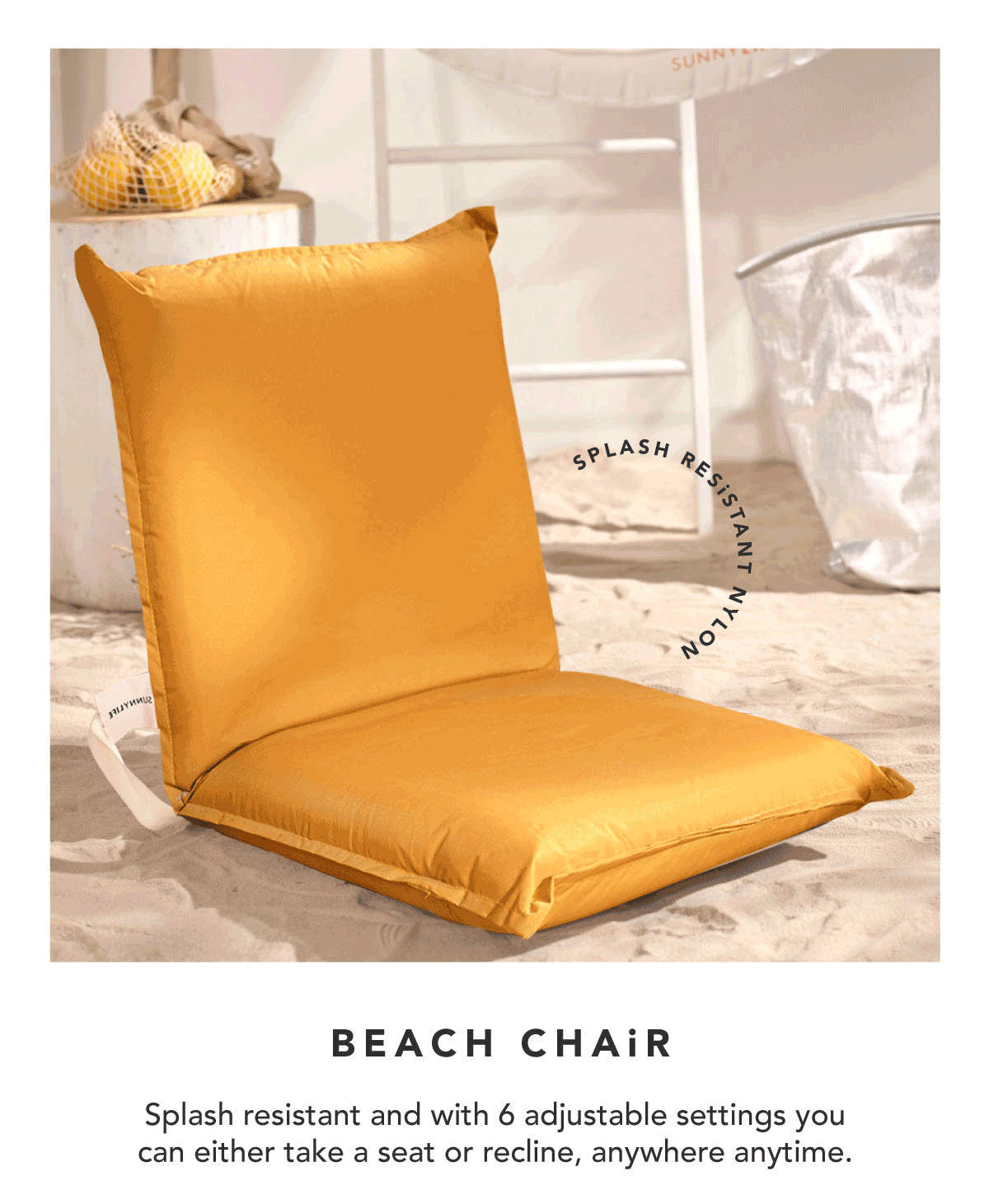 Sunnylife Australia iNTRODUCiNG the Worlds 1st Terry Towelling chair