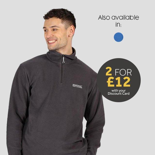 Regatta Mens Thornbrook Fleece bigroup 