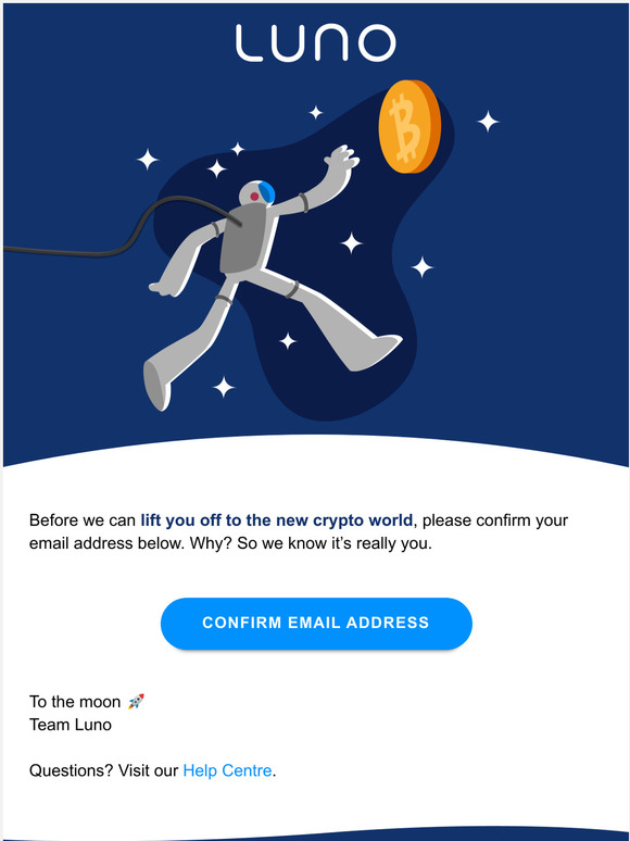 Confirm your email address
