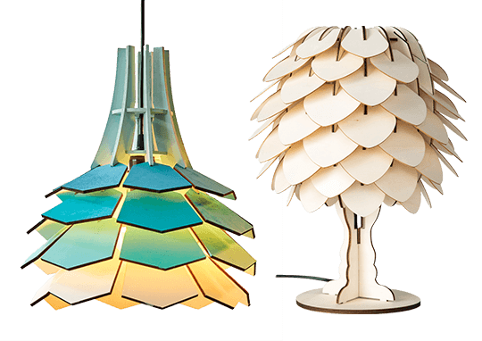 Unfinished Wood Lantern Kits