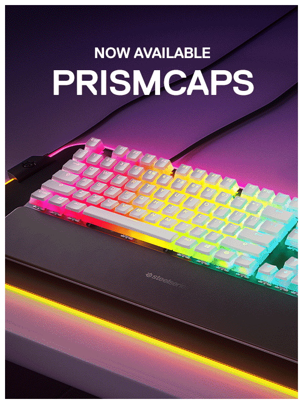 Steelseries Prismcaps Are Finally Here Milled