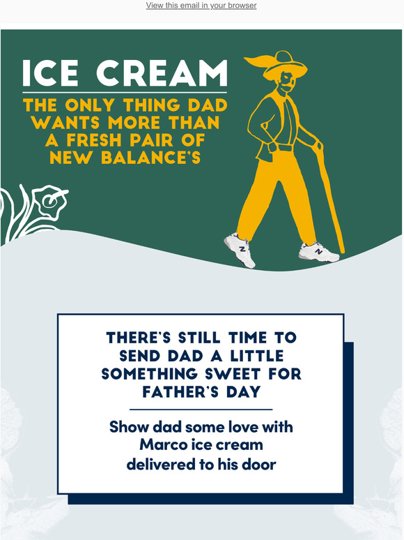 There's still time to send Ice Cream by Father's Day