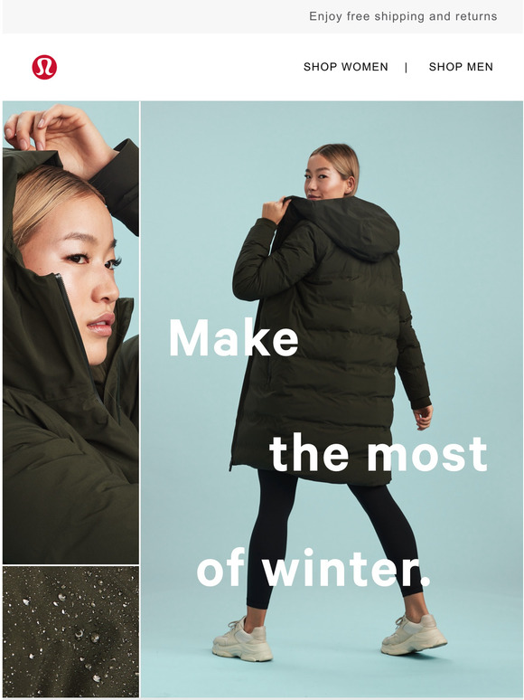 lululemon slush hour parka