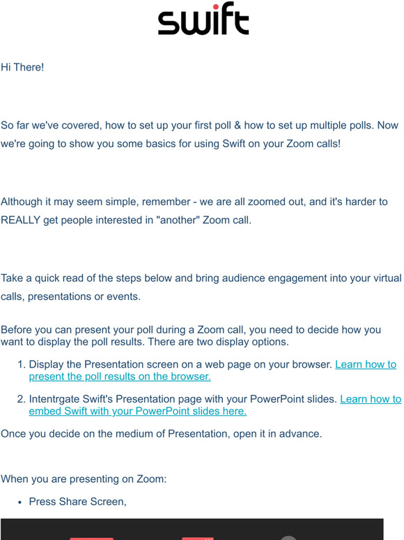How do you use polls with Zoom?
