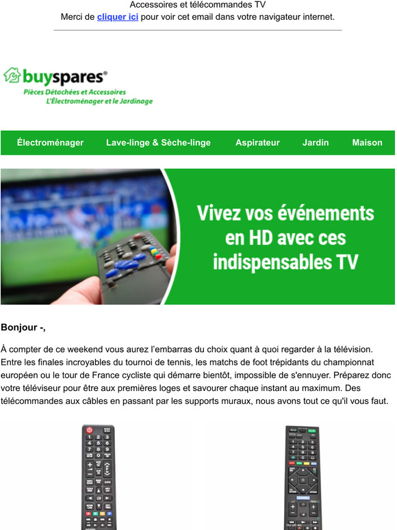 Votre tl est-elle vraiment prte pour ce weekend?