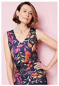 kaleidoscope-tropical-print-slub-cross-back-vest