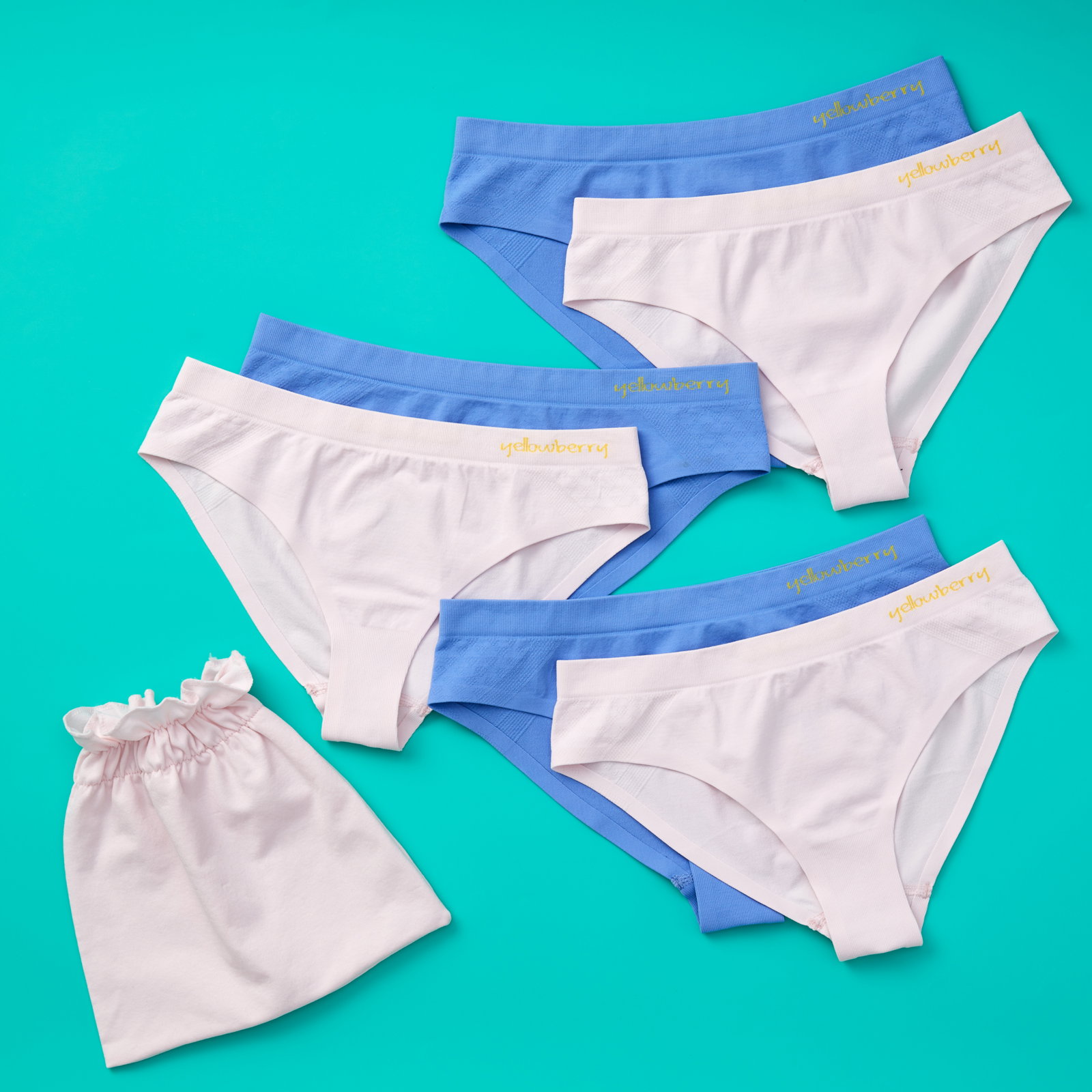 Yellowberry Simple Cotton Bikini Underwear Bundle India
