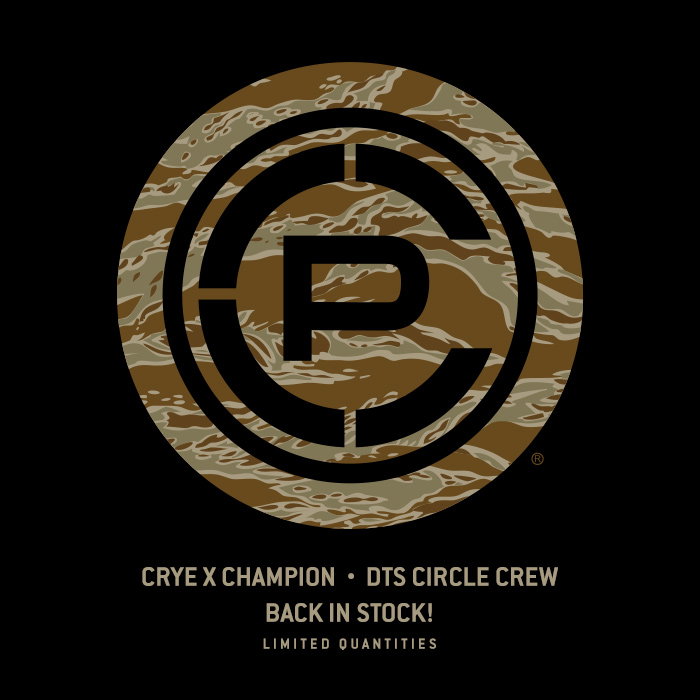 Tactical Distributors: Crye Precision X Champion X DTS. Crew Neck 