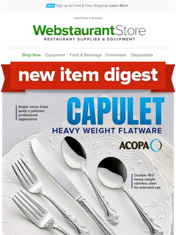 The WEBstaurant Store New to WebstaurantStore Products from Great