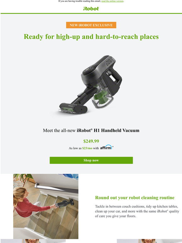 iRobot H1 Handheld Vacuum 