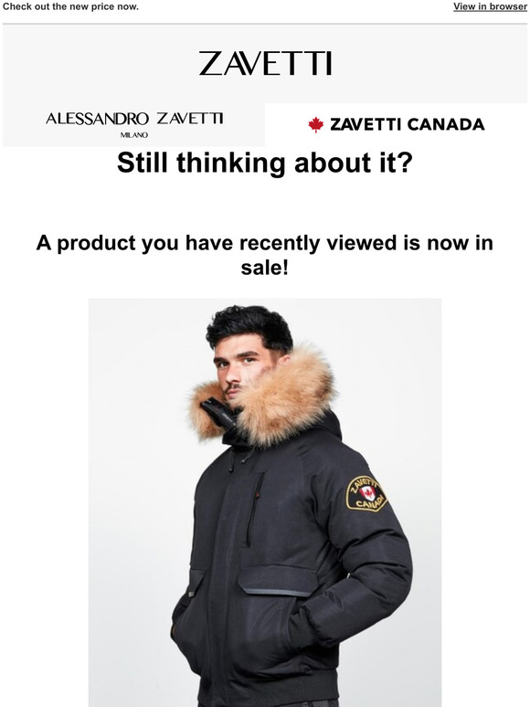 zavetti canada abelli fur trim bomber