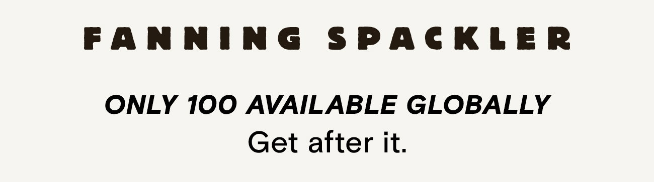 FANNING SPACKLER BODY
